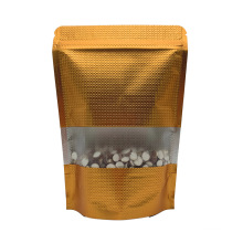 With Resealable Zipper/ Seed Packaging Bag Stand up Flax Seed Plastic Food Package Snack LDPE Gravure Printing Disposable Accept